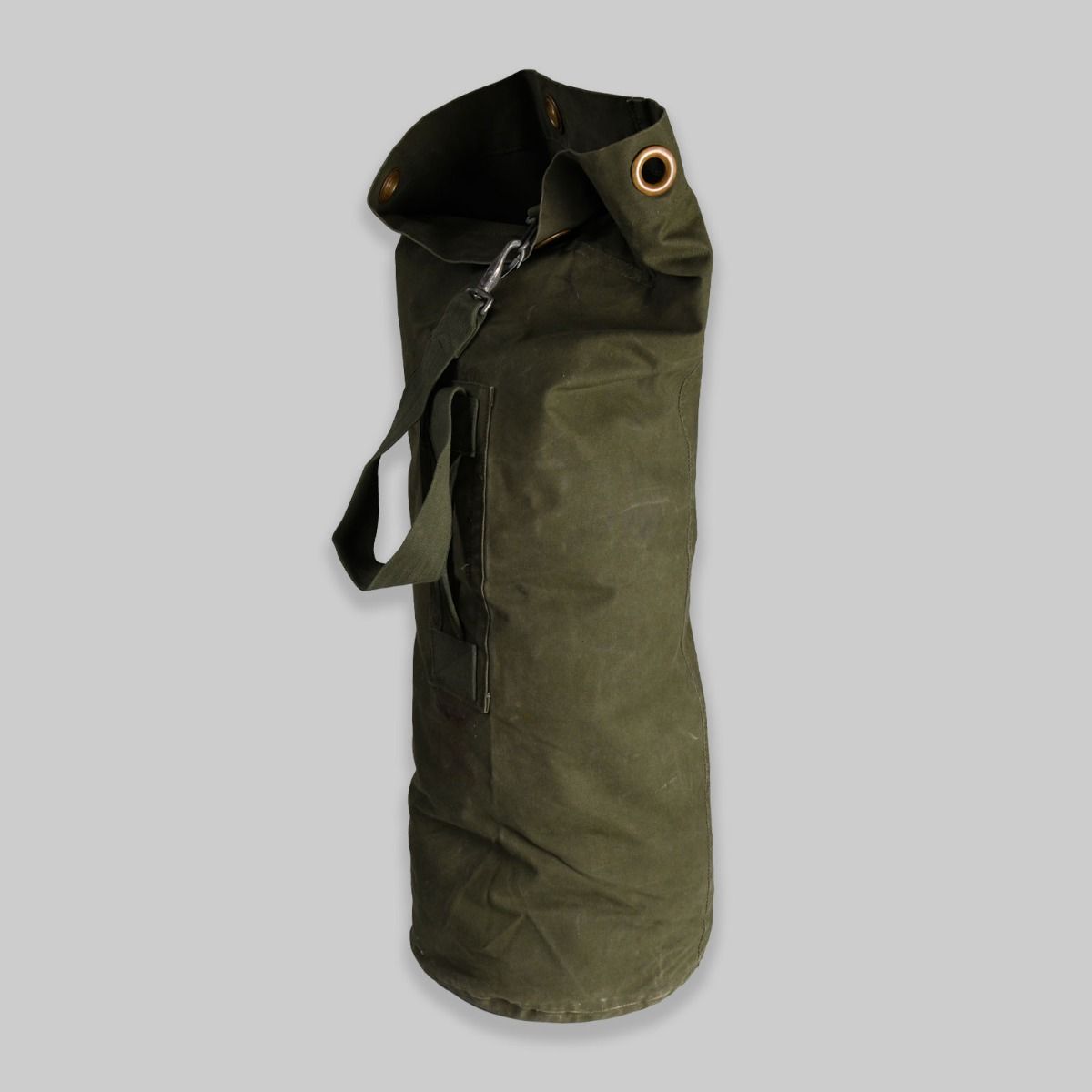 Vintage British Army Duffle Kit Bag