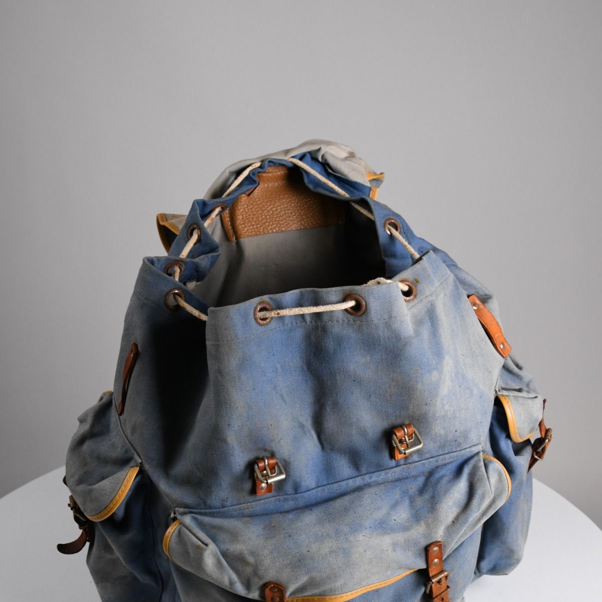 Vintage Relum 1960s Hiking Blue Backpack Rucksack