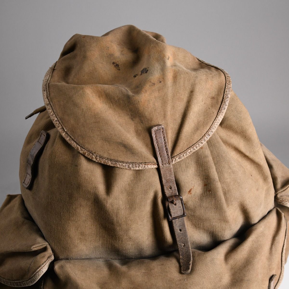 Vintage 1950s Brown Best 'Alpine' Rucksack Backpack