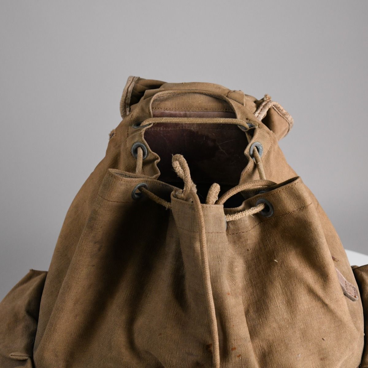 Vintage 1950s Brown Best 'Alpine' Rucksack Backpack