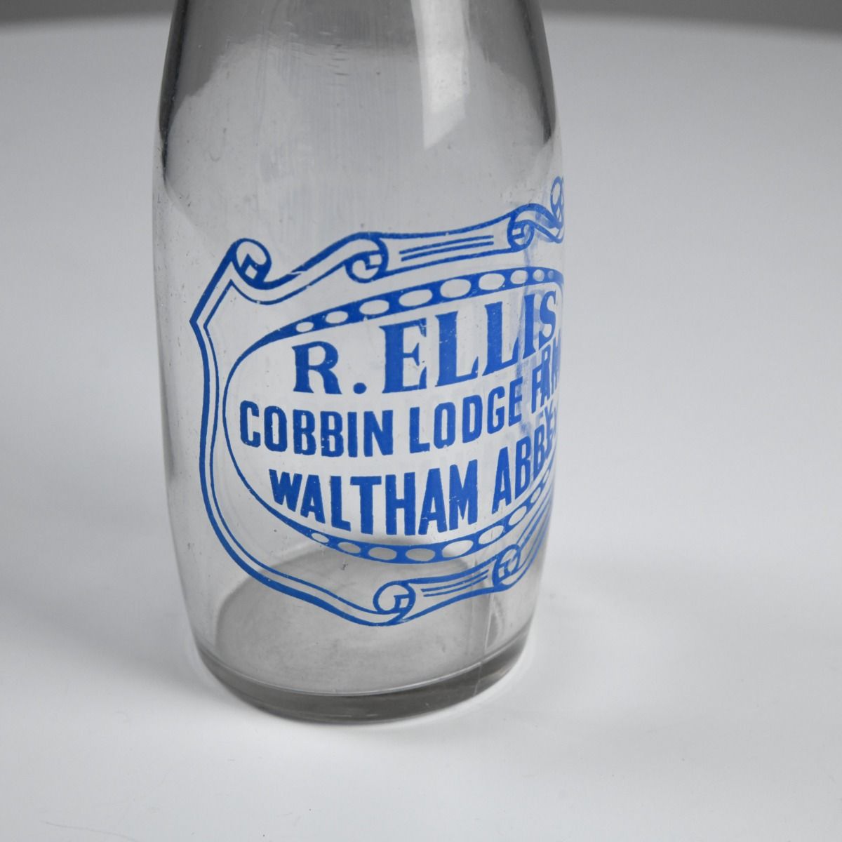 Vintage R. Ellis Milk Bottle 