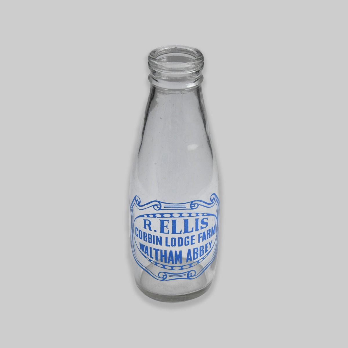 Vintage R. Ellis Milk Bottle 