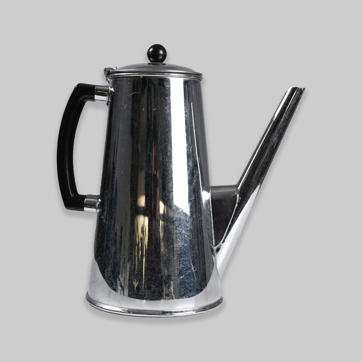 Vintage 1960s Stainless Steel Coffee Pot