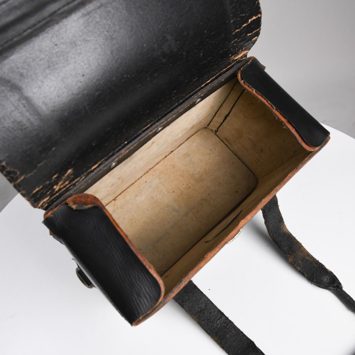Vintage Homa Mid Century Rubberised Leather Tool Bag / Case