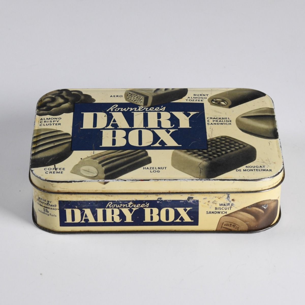 Vintage 1960s Rowntree's Dairy Box Tin