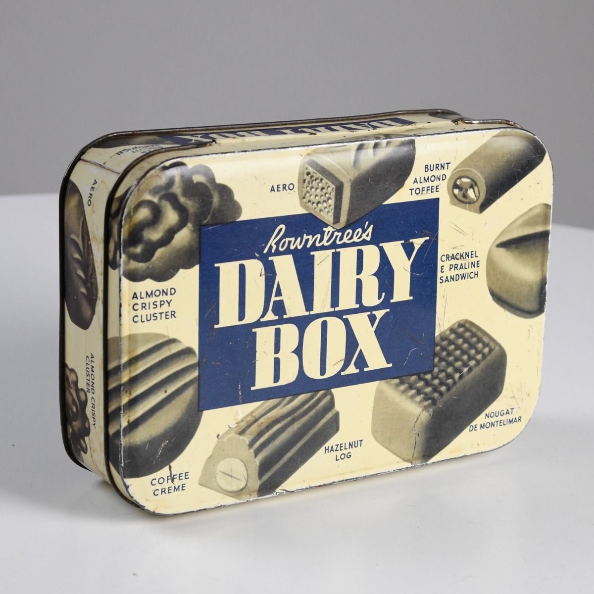 Vintage 1960s Rowntree's Dairy Box Tin