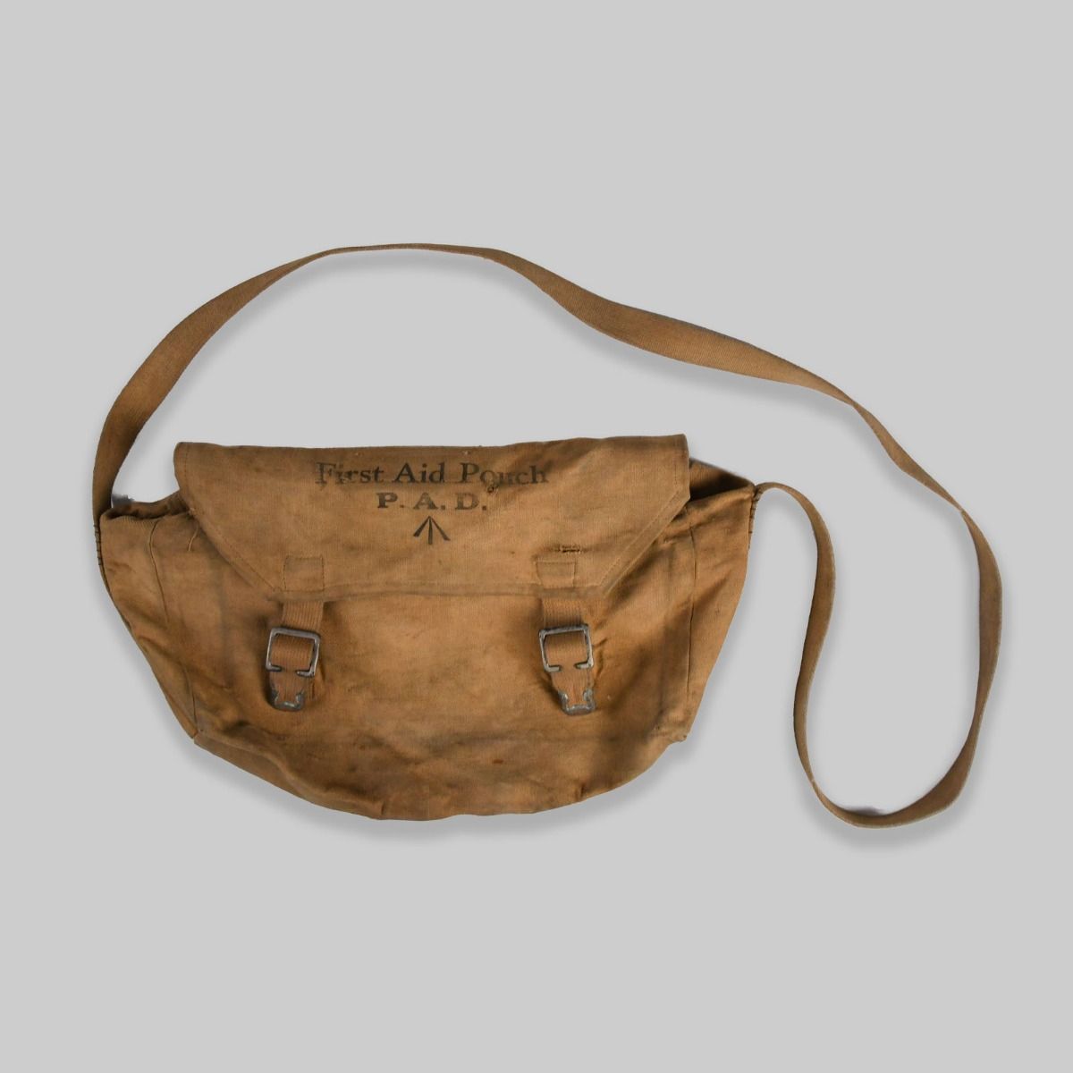 Vintage British Military First Aid Pouch P.A.D.