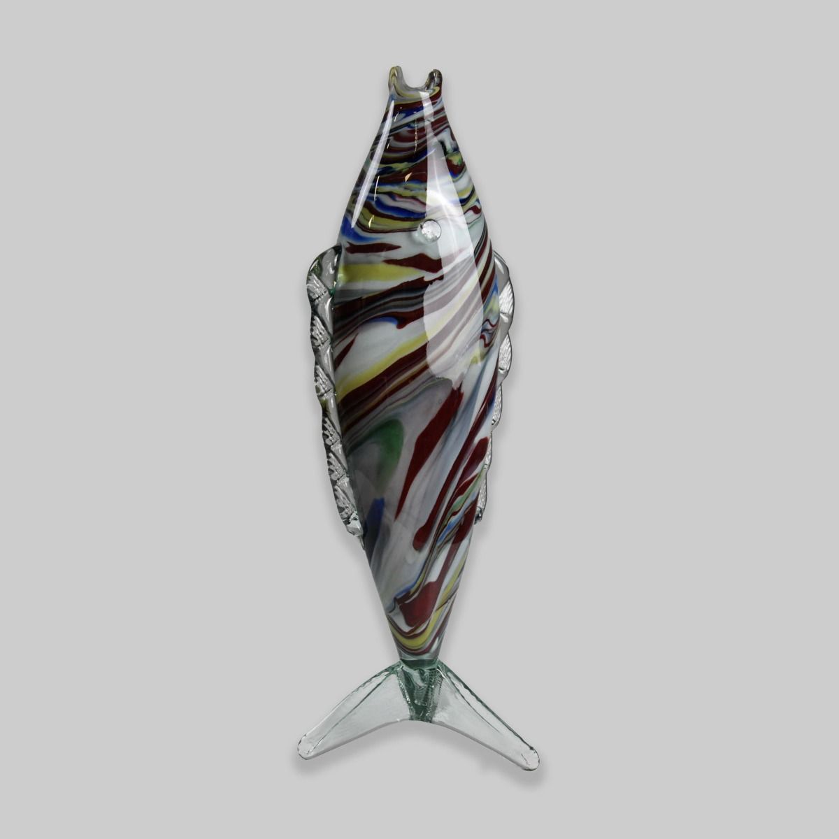 Vintage 1960s Murano-Style Glass Fish
