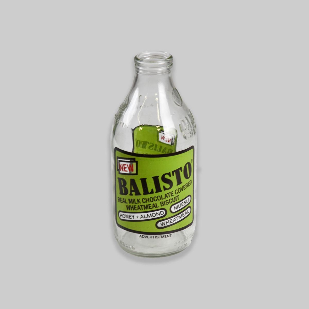 Vintage Advertising Milk Bottle Ballisto