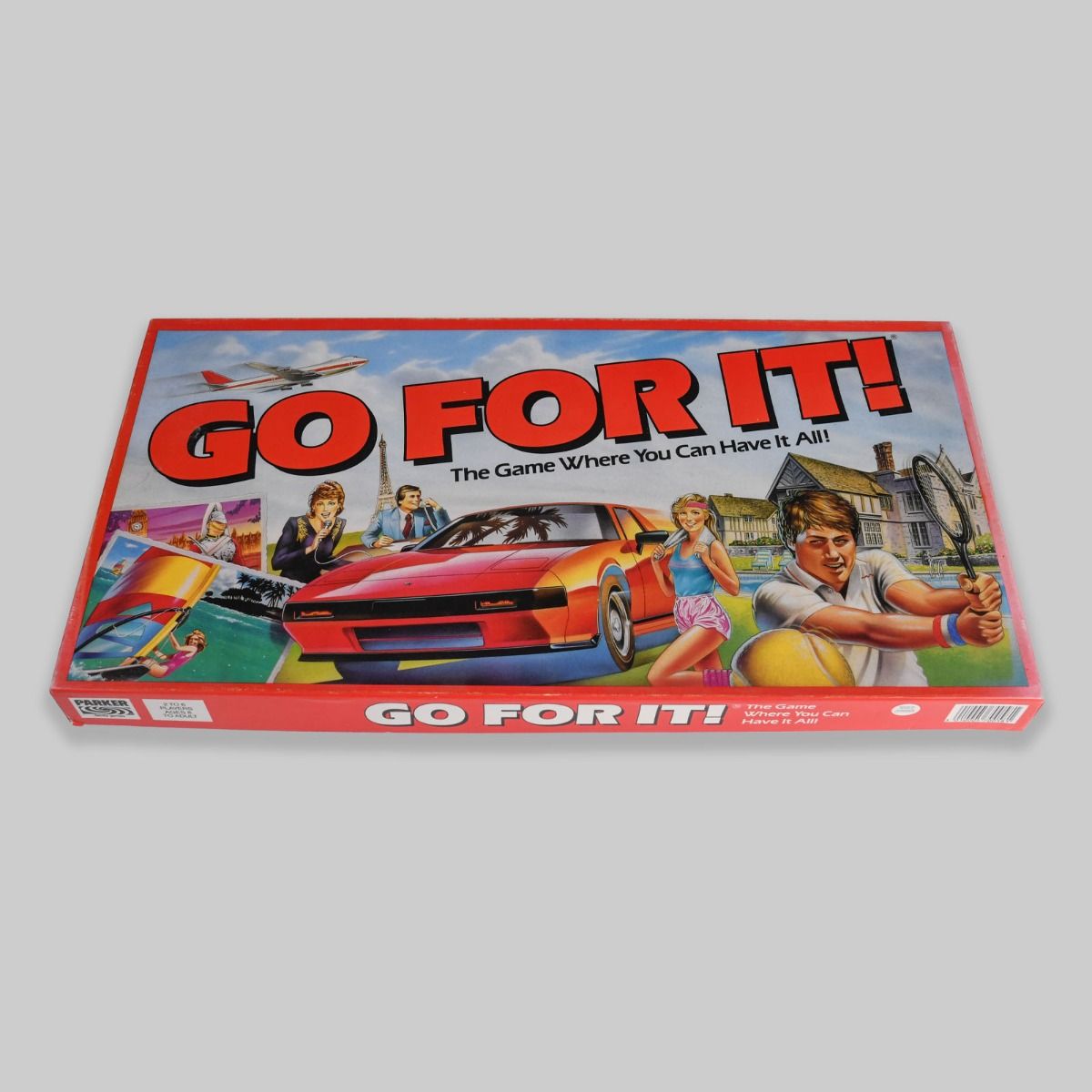 'Go For It!' 1985 Board Game