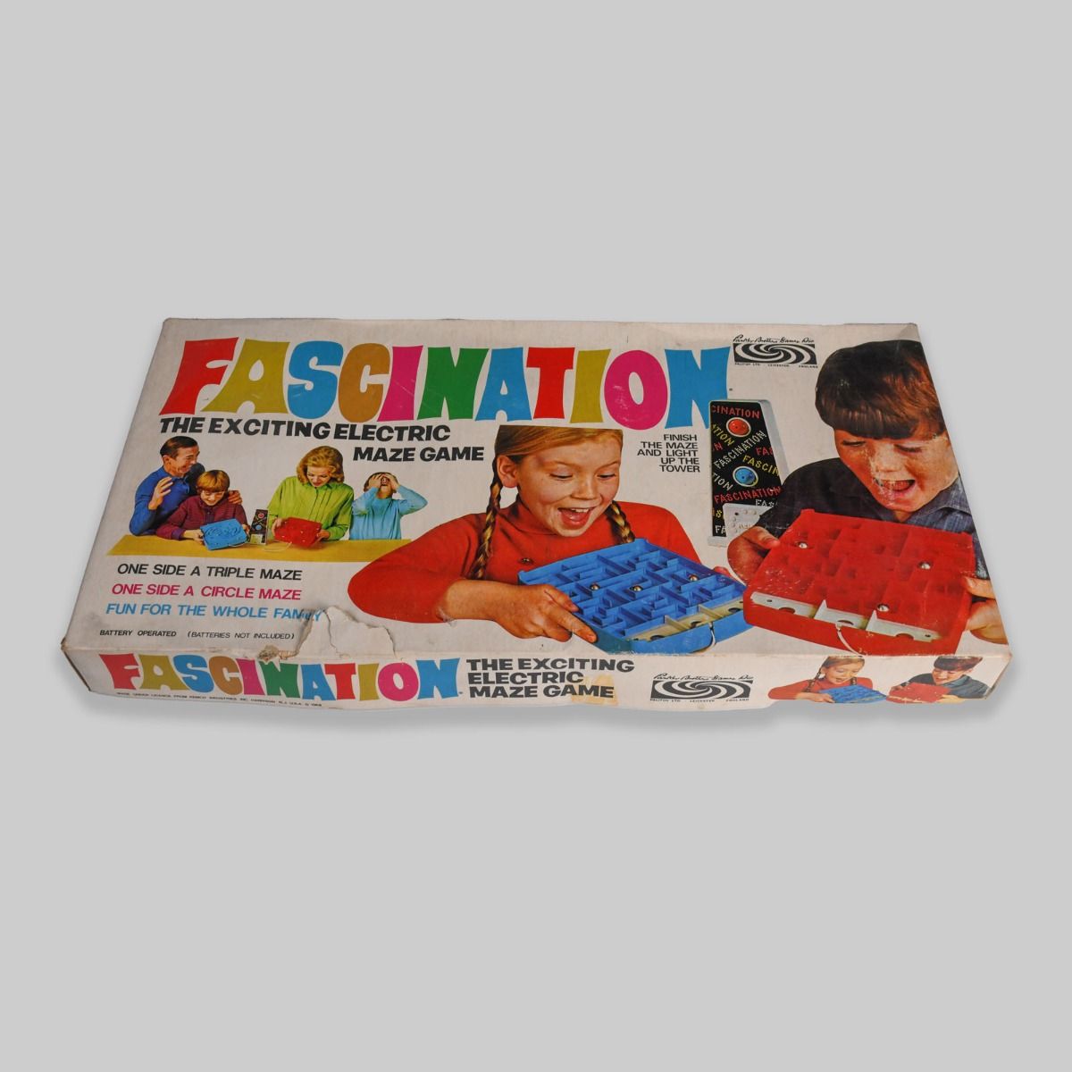 'Fascination - The Exciting Electric Maze Game' 1968 Board Game