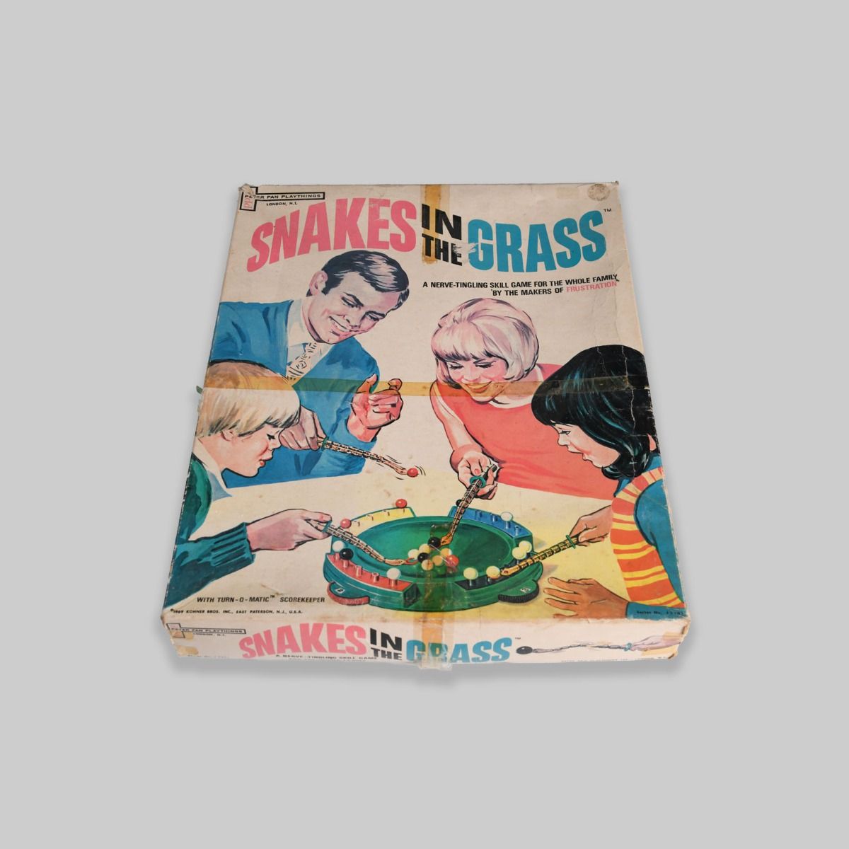 'Snakes In The Grass' 1969 Board Game