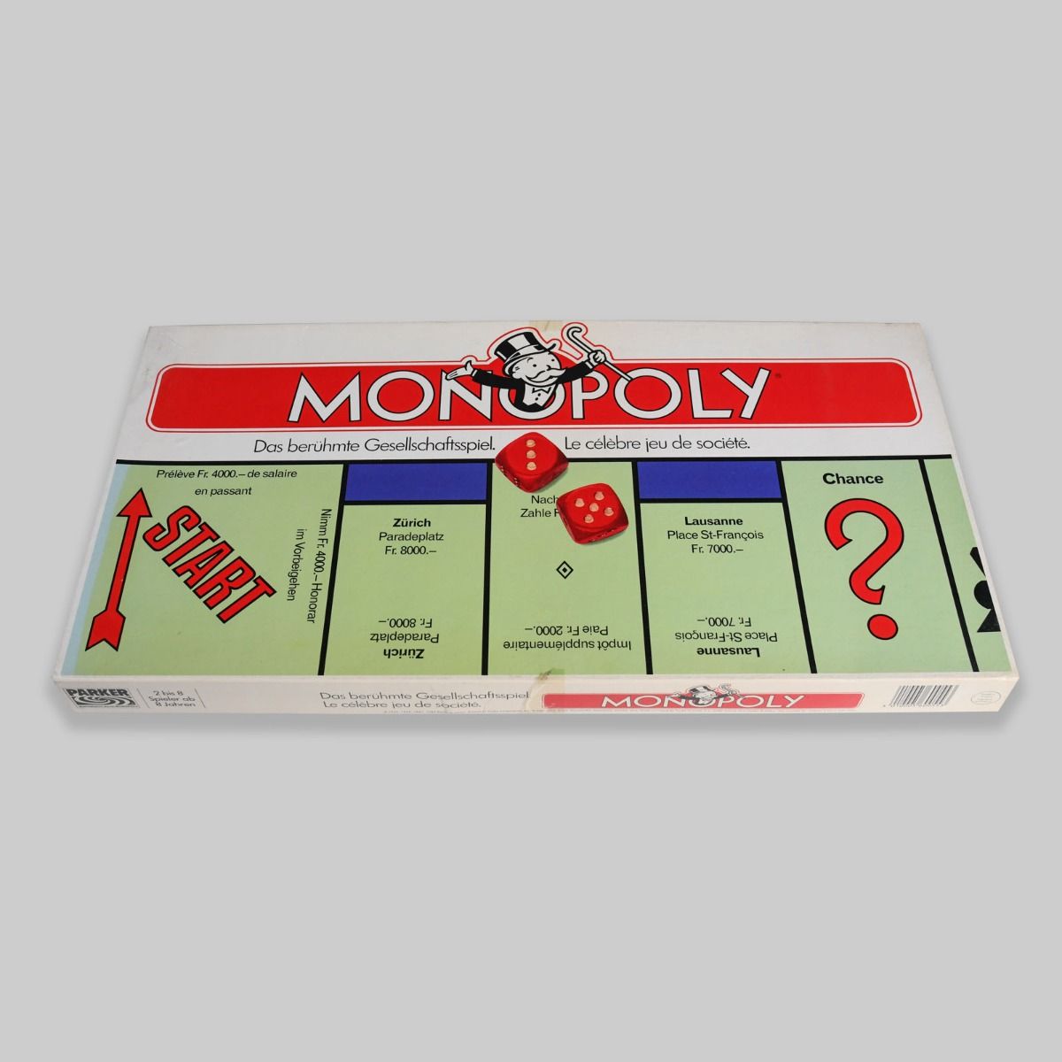 'Monopoly' 1993 German / French Language Board Game