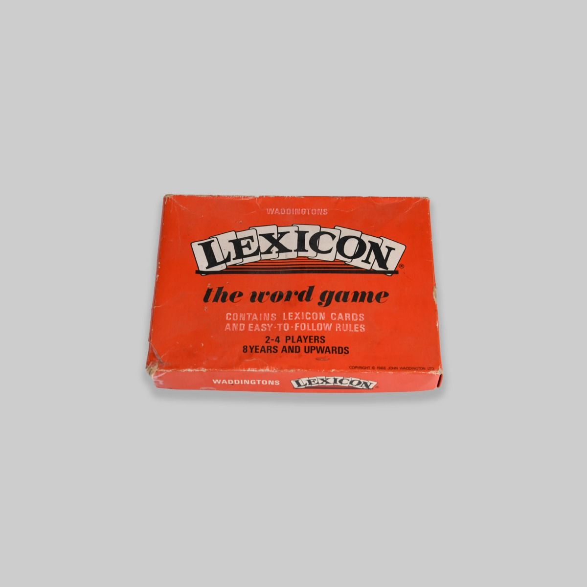 'Lexicon - The Word Game' 1968 Card Game