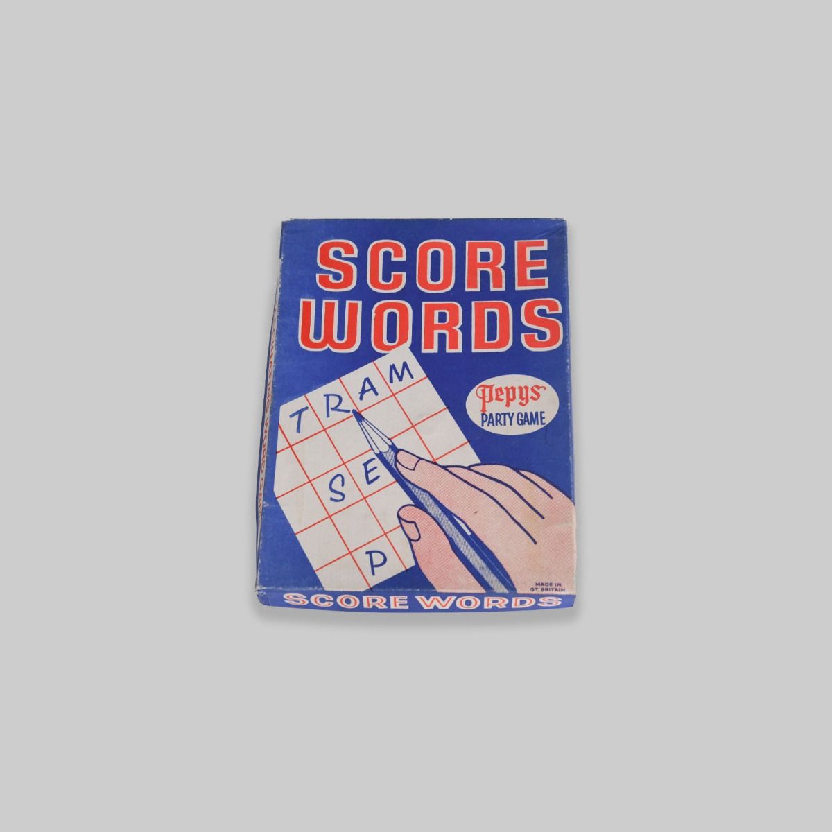 'Score Words' 1950s Board Game