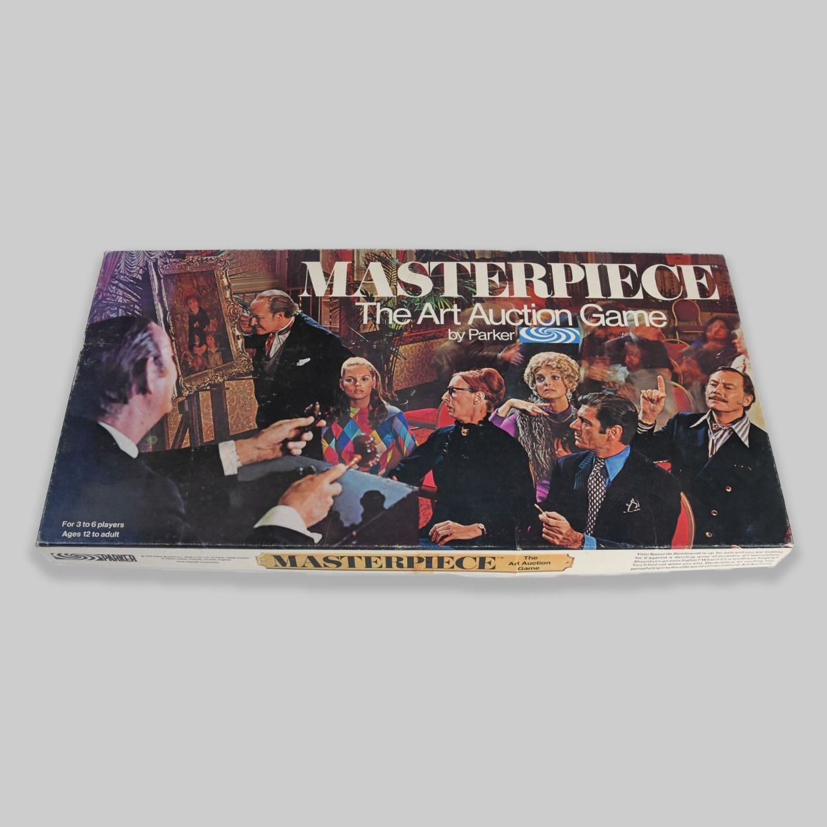 'Masterpiece - The Art Auction Game' 1970 Board Game
