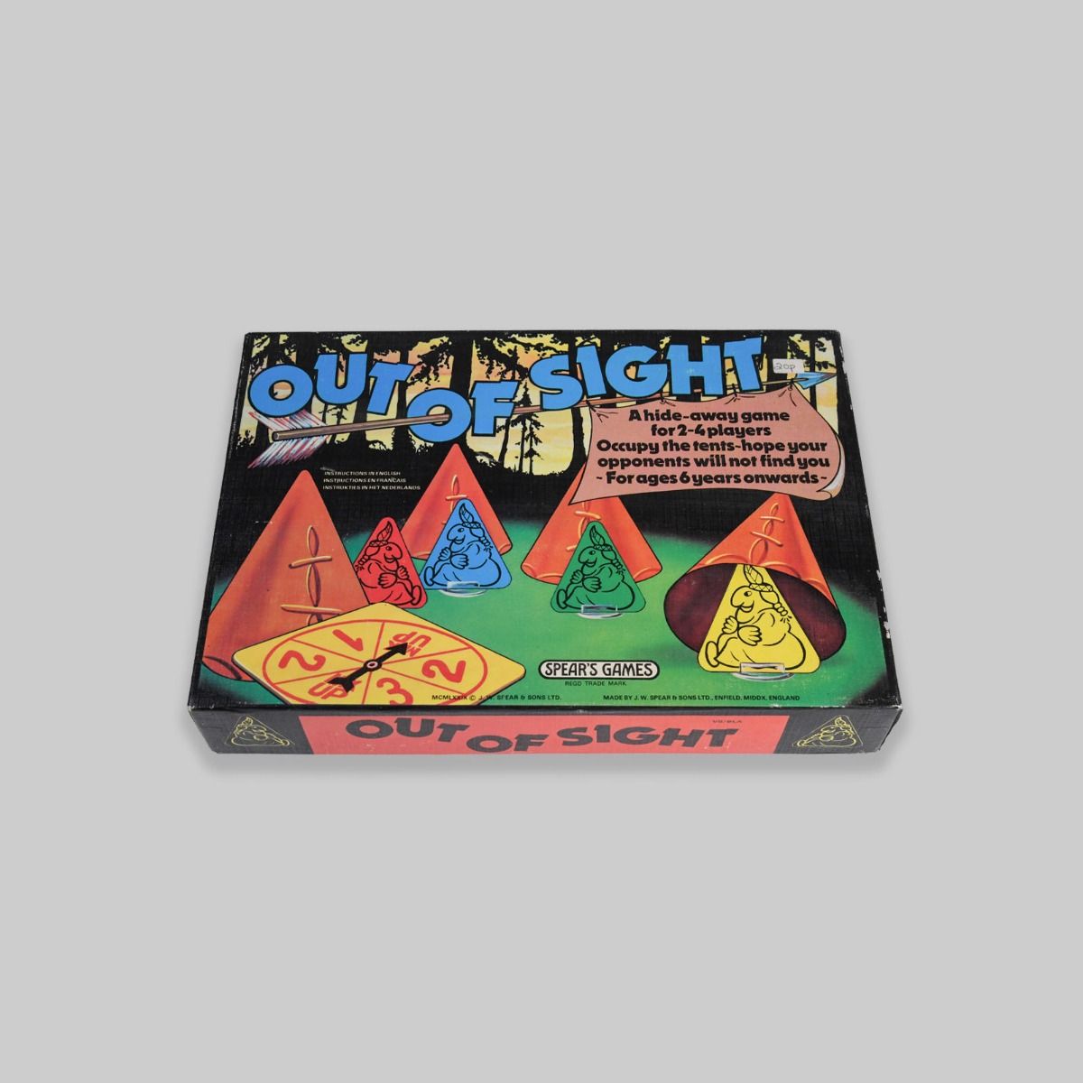 'Out Of Sight' 1979 Board Game