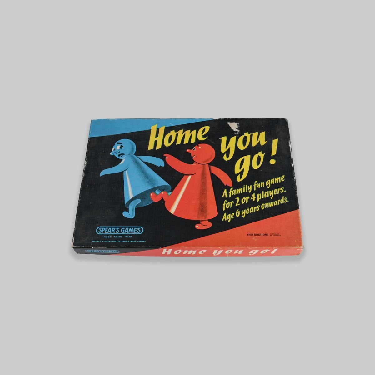 'Home You Go!' 1968 Board Game