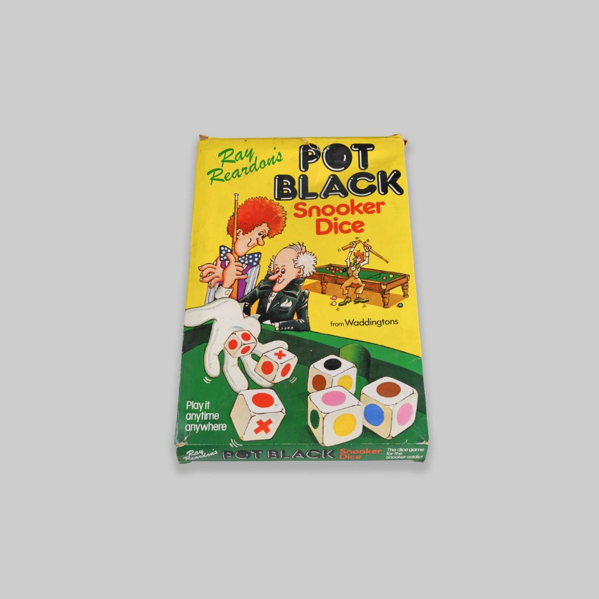 'Ray Reardon's Pot Black Snooker Dice' 1980 Board Game