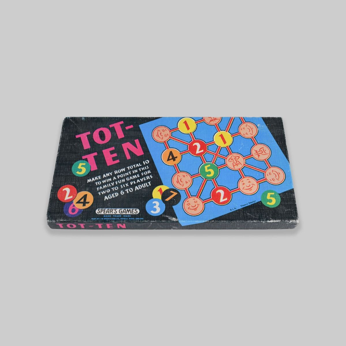 'Tot-Ten' 1970 Board Game