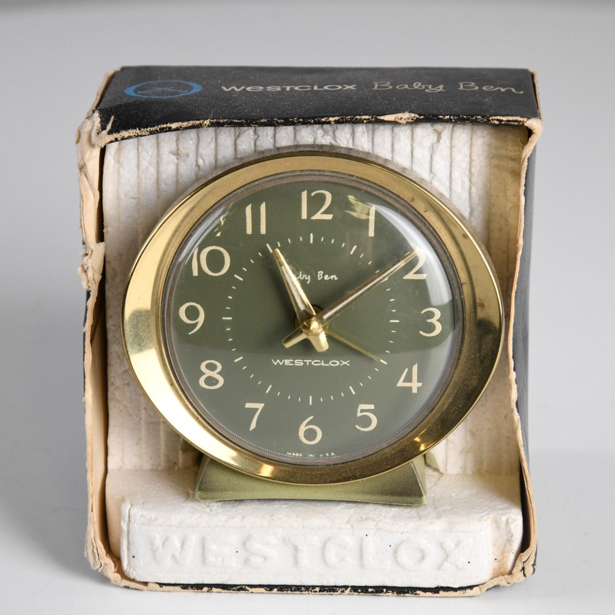 Vintage 1960s Westclox Baby Ben Alarm Clock