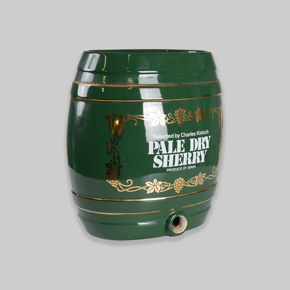 Vintage Royal Norfolk Charles Kinloch Pale Dry Sherry Barrel 