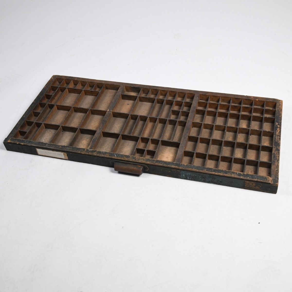 Vintage Mid Century Printers Block Tray Letter Press Wooden Drawer