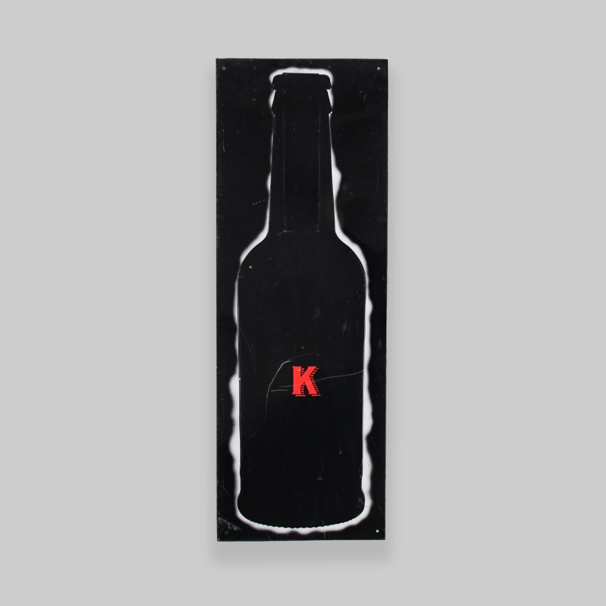 Vintage Early 1990s K-Cider Metal Sign