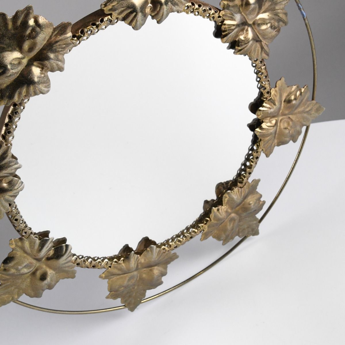 Vintage Metal Decorative Mirror