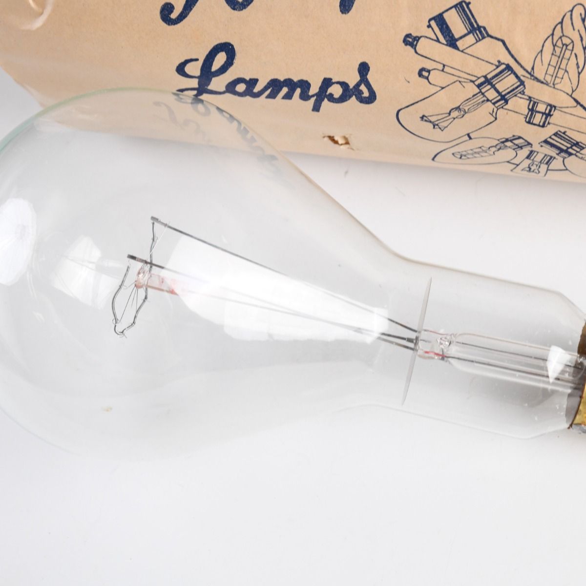 Vintage Kingston Lamps Incandescent 500W Light Bulb