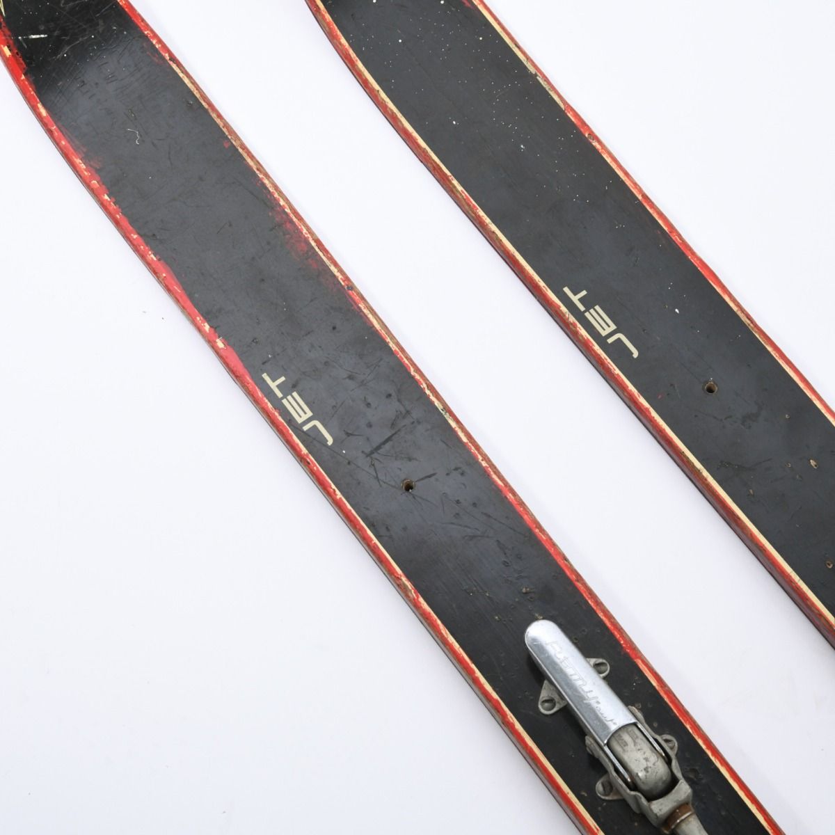 Vintage 1950s Elan 'Jet'  Wooden Skis