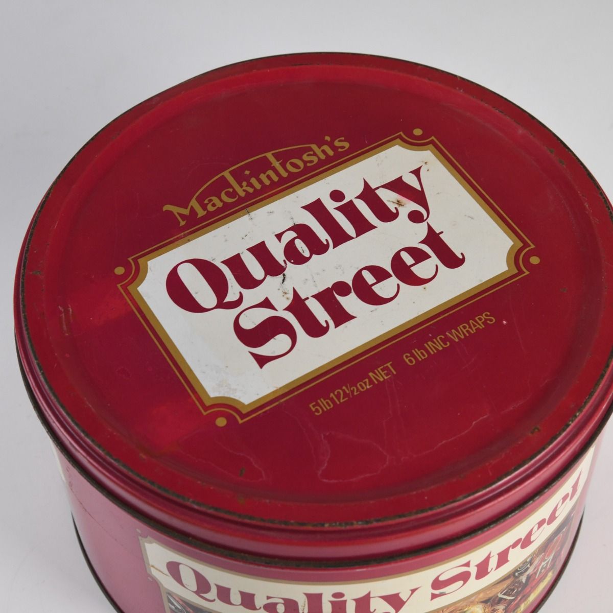 Vintage Quality Street Chocolates Tin