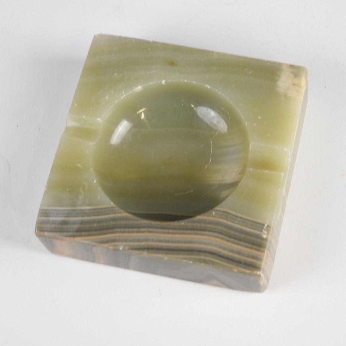 Vintage Art Deco Onyx Ashtray