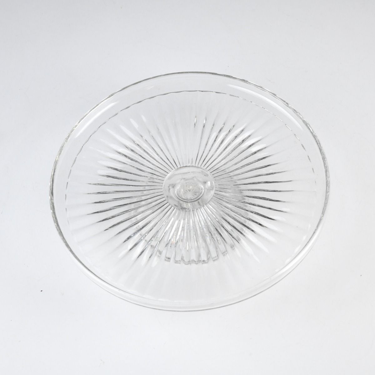 Vintage Decorative Glass Cake Stand