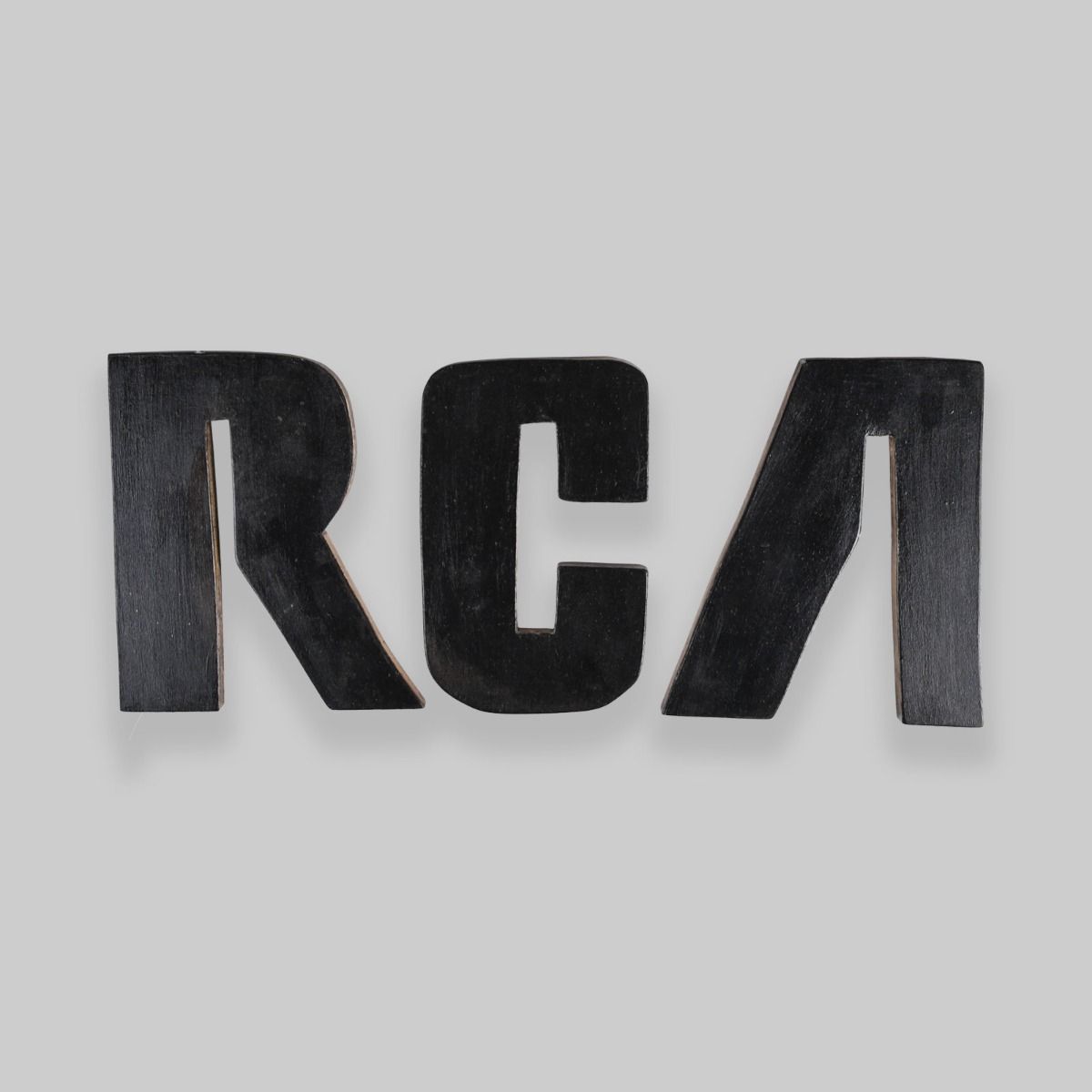 Retro 'RCA' Logo Letters Sign