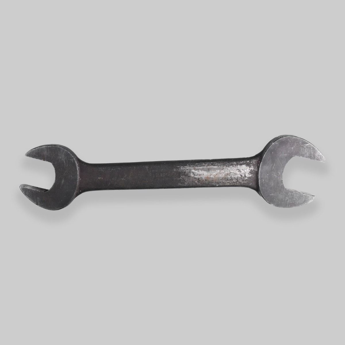 Vintage Large Iron Britool Double Open Ended Spanner 50-55mm