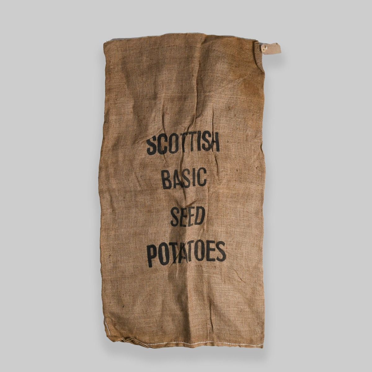 Vintage Hessian Scottish Potato Sack
