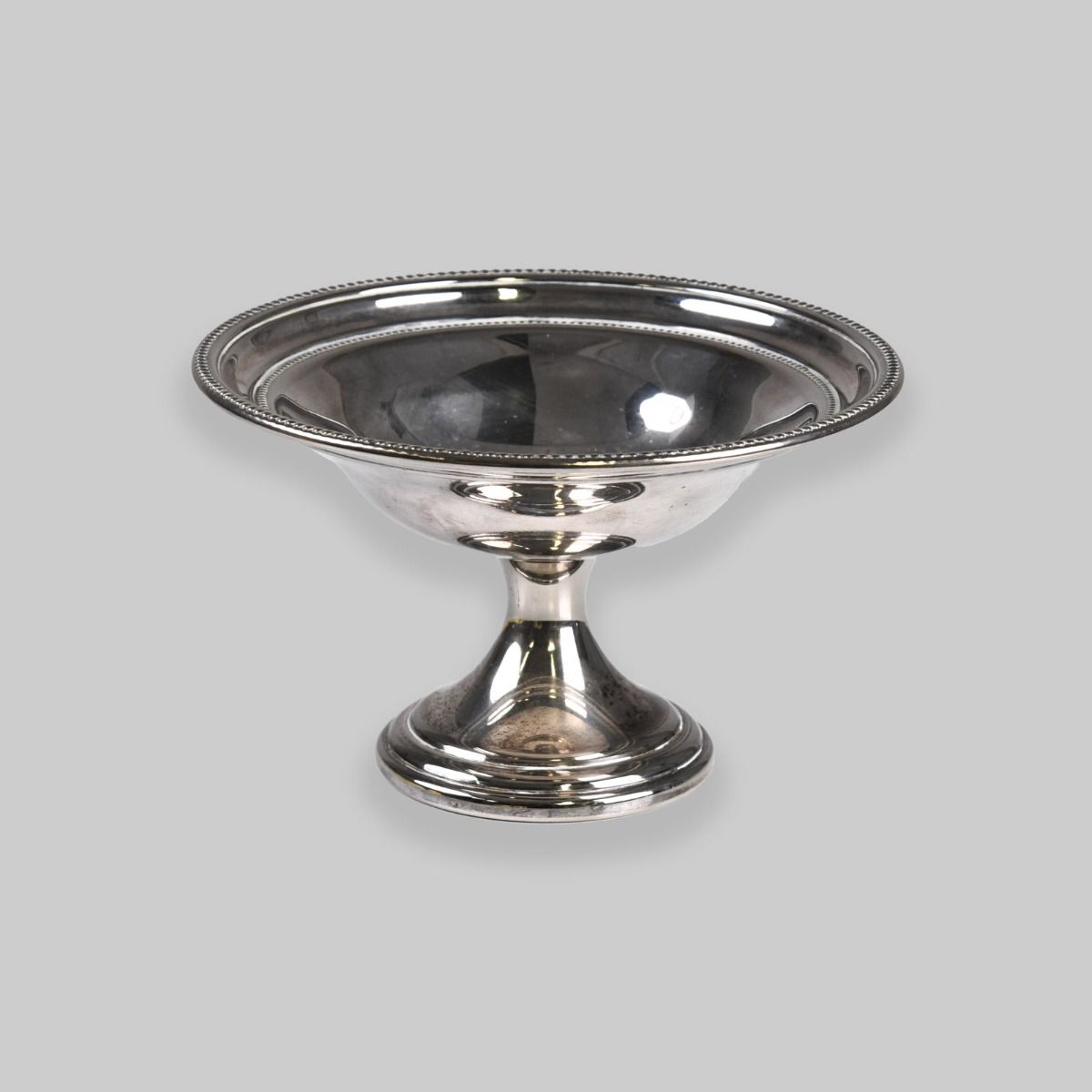 Vintage Silver Plated Pedestal Bowl