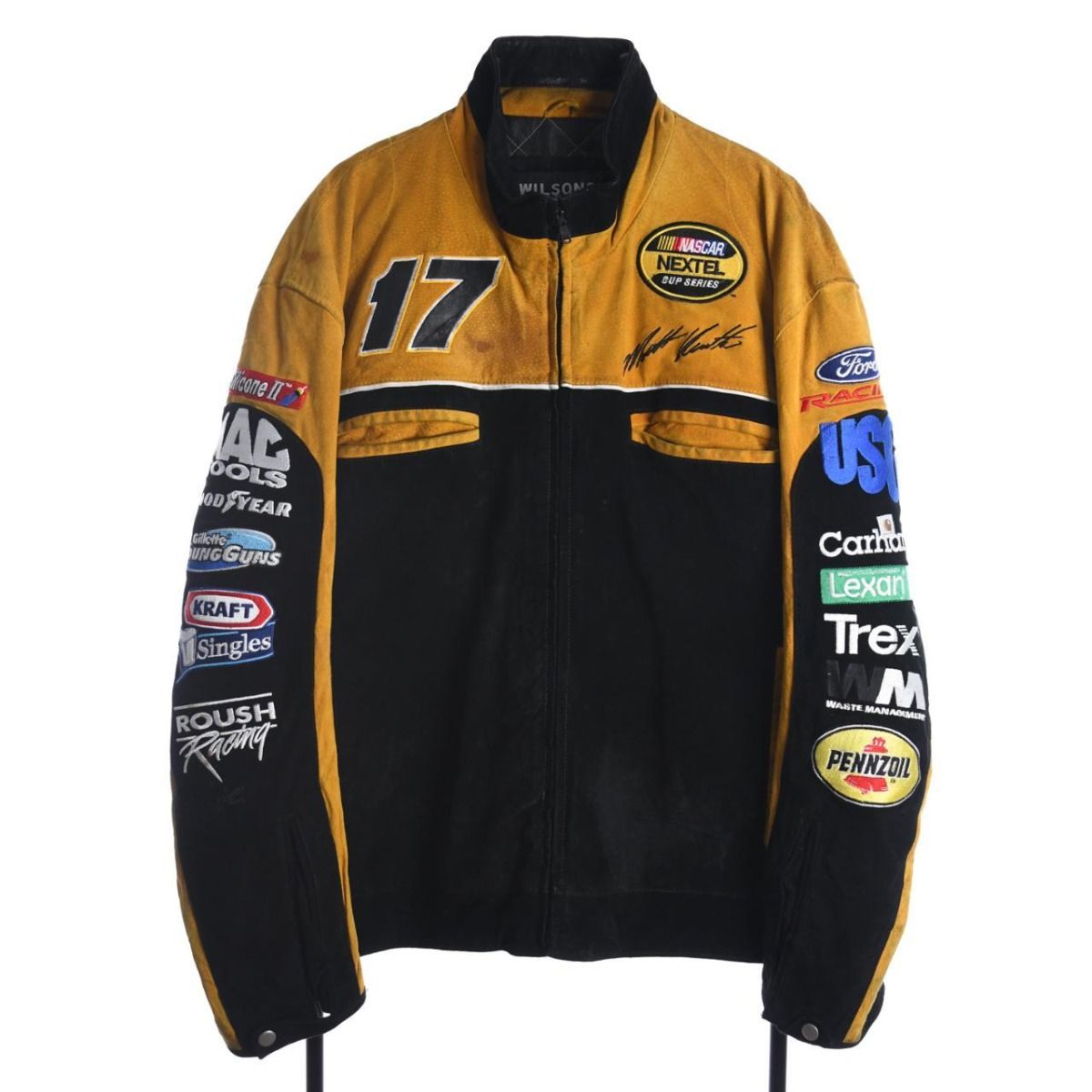  Suede NASCAR jacket