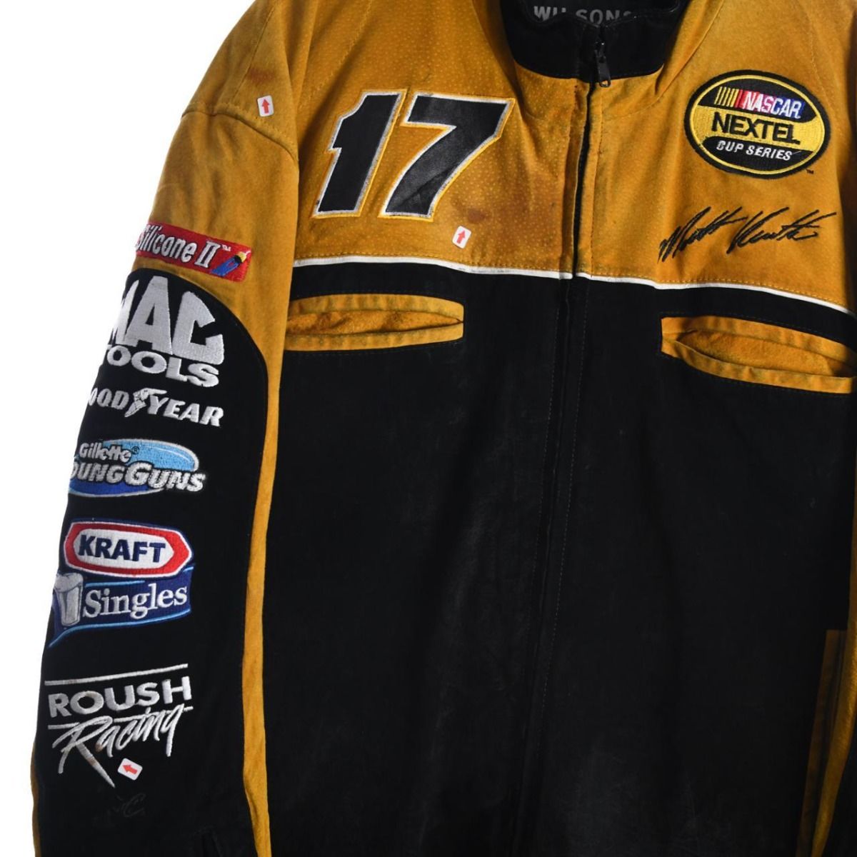  Suede NASCAR jacket