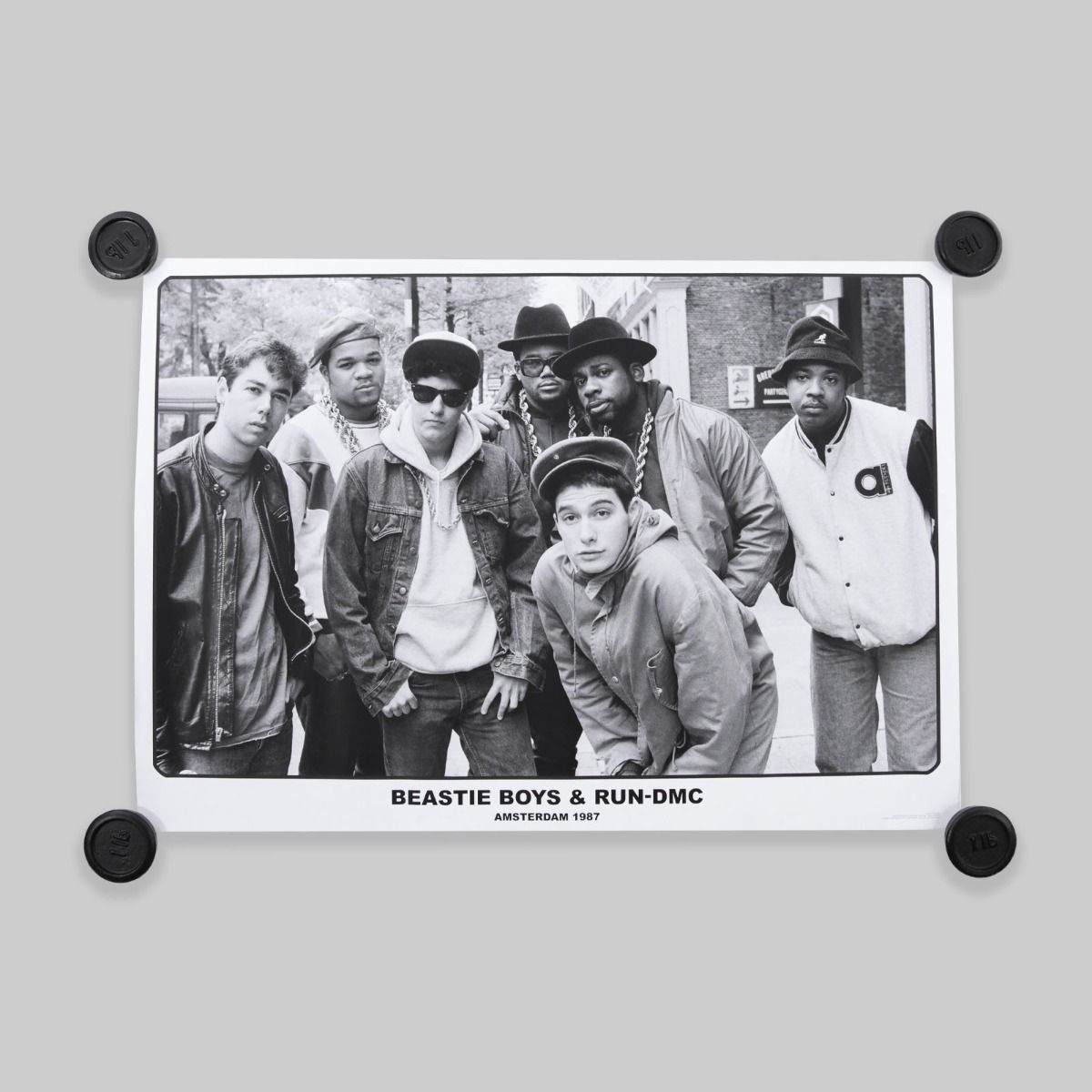 Beastie Boys & Run DMC Poster A1