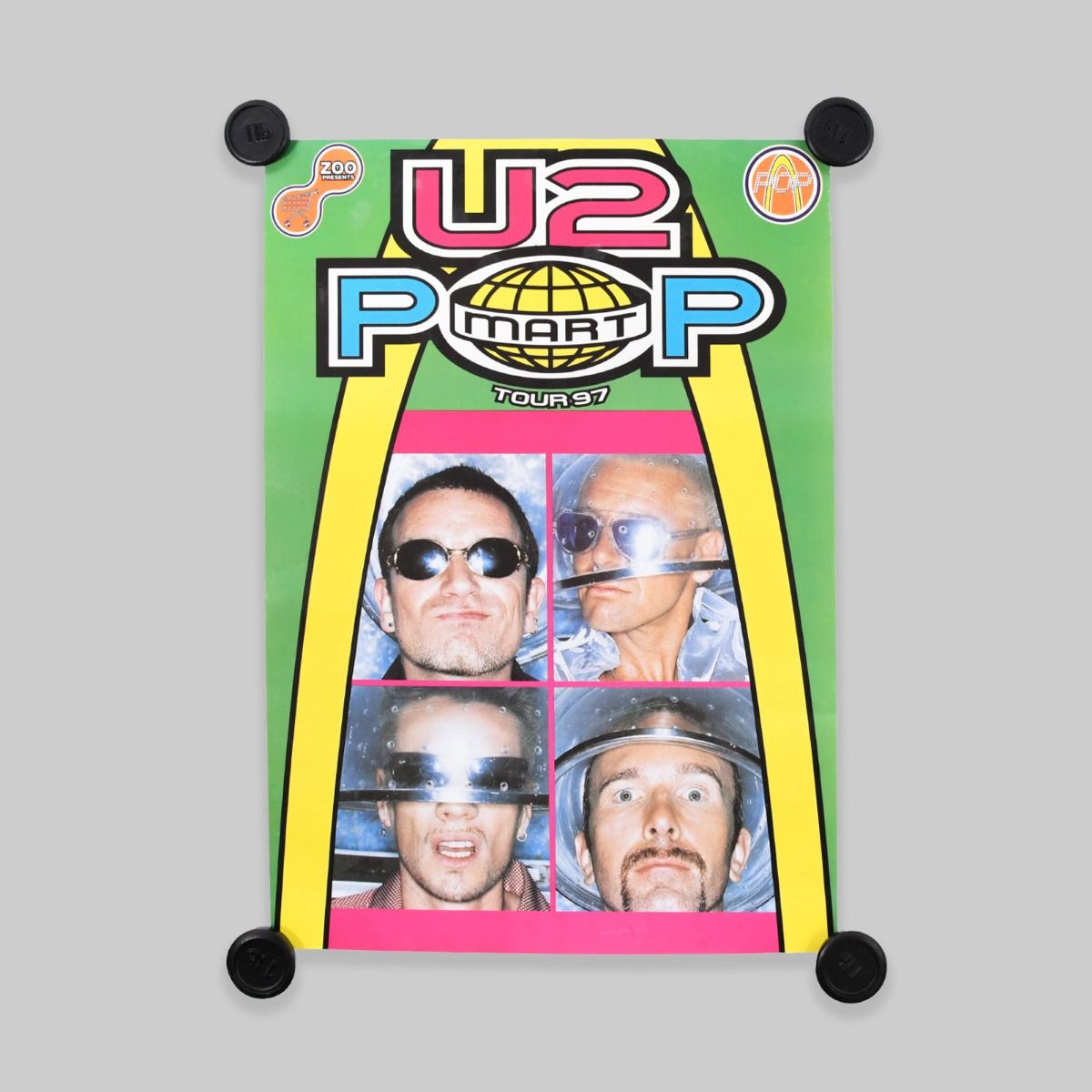 U2 Popmart Tour 97 A1 Poster