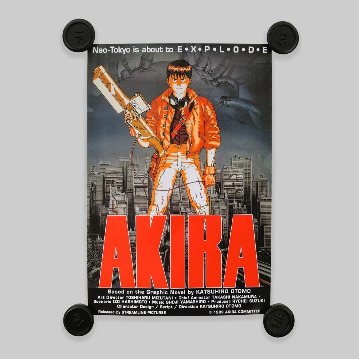 Iconic Anime Film Akira Poster A2