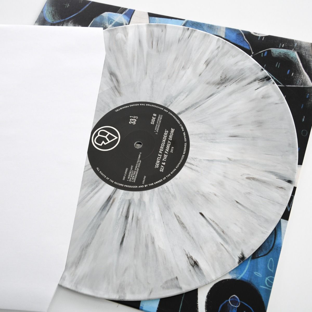 Sly & The Family Drone – Gentle Persuaders 12" (Black / White Splatter Vinyl)