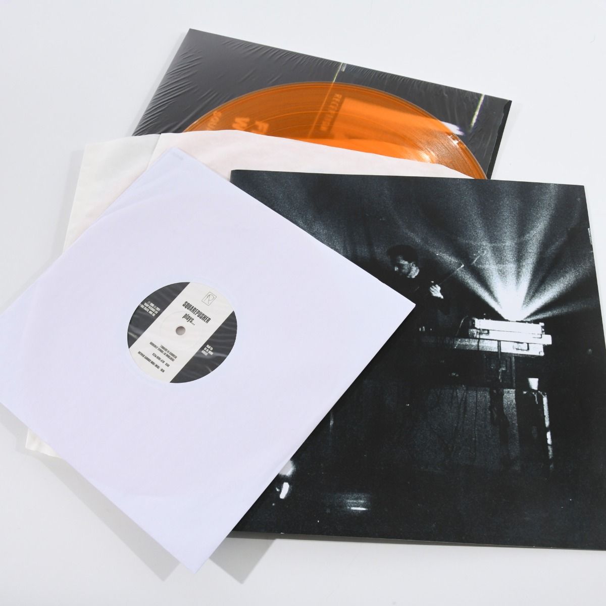 Squarepusher – Feed Me Weird Things 2x12" LP & 10" (Orange Vinyl Repress) 