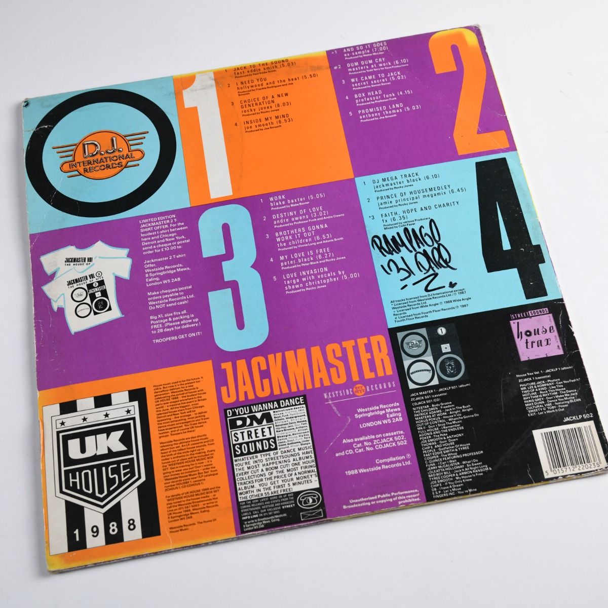 Various – Jackmaster 2 2x12" Compilation