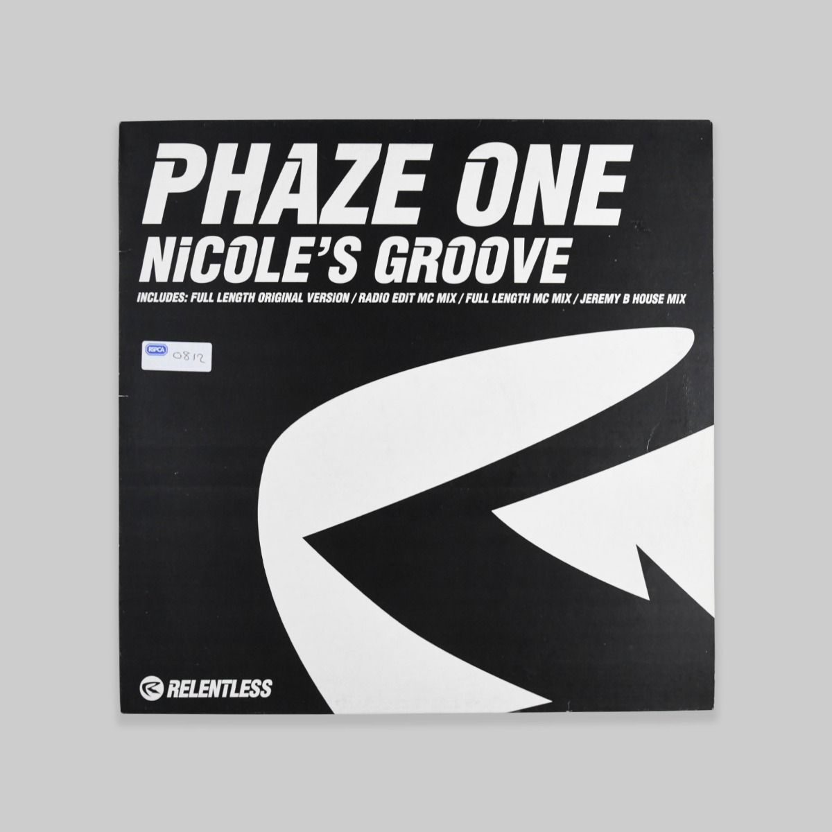 Phaze One – Nicole's Groove 12"