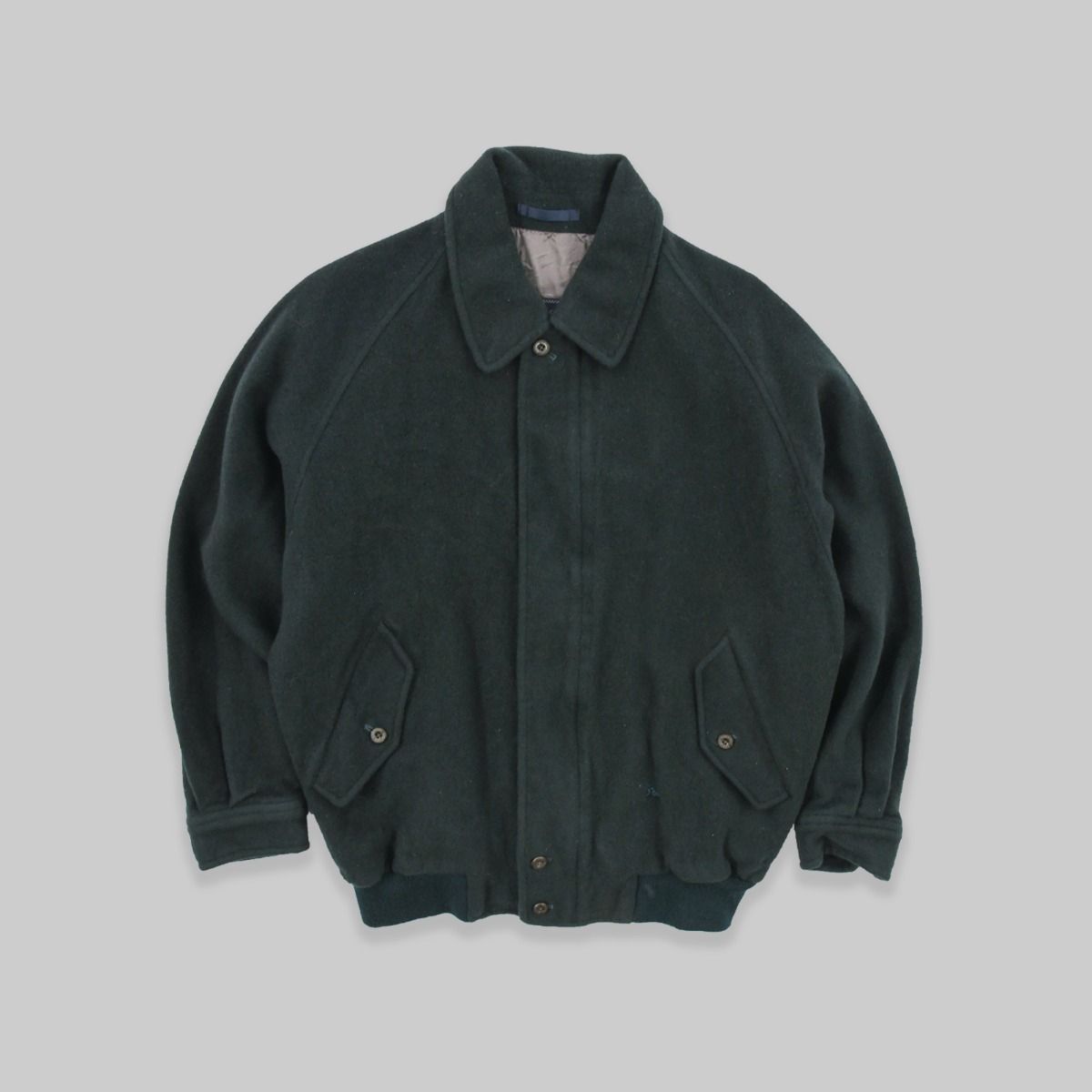 Burberry 1980s Wool Jacket
