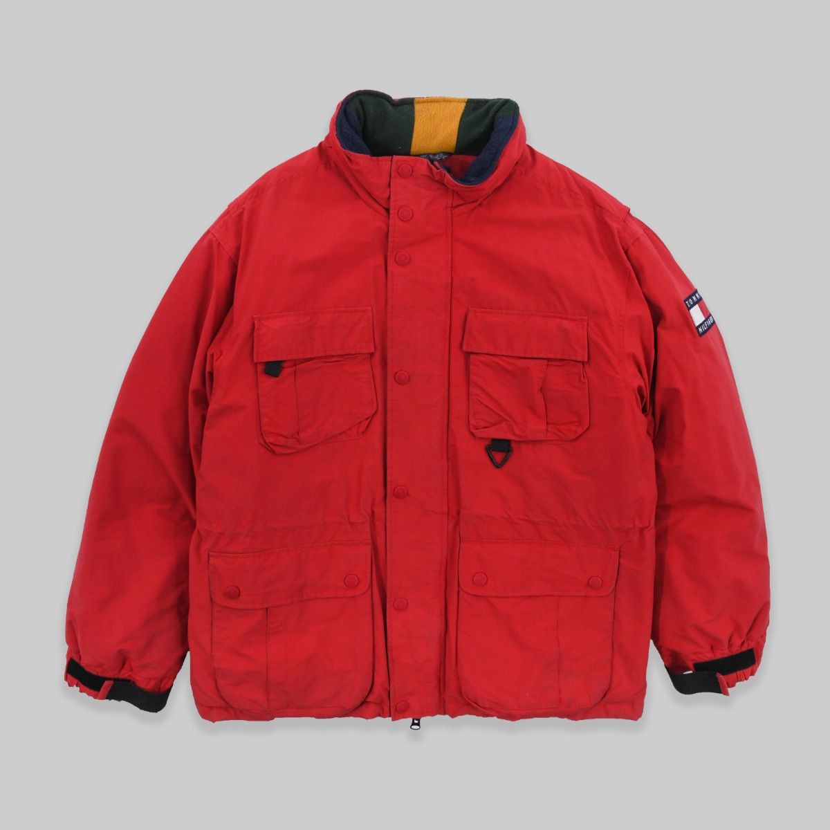 Tommy Hilfiger Down Puffer Red Jacket