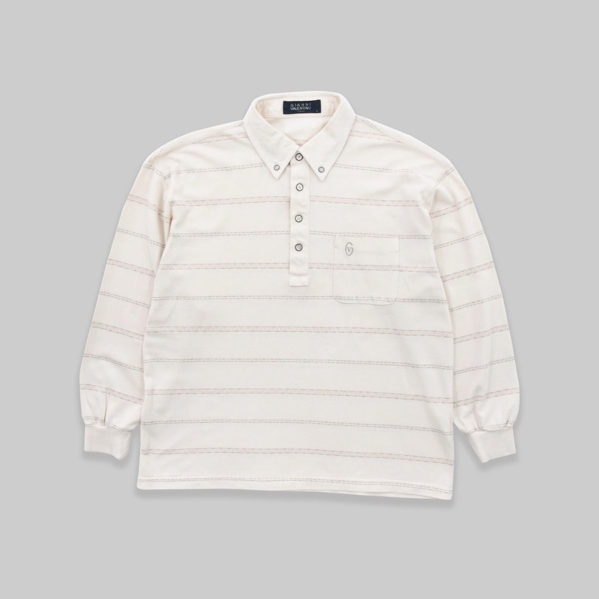 Gianni Valentino Long Sleeve Polo Shirt